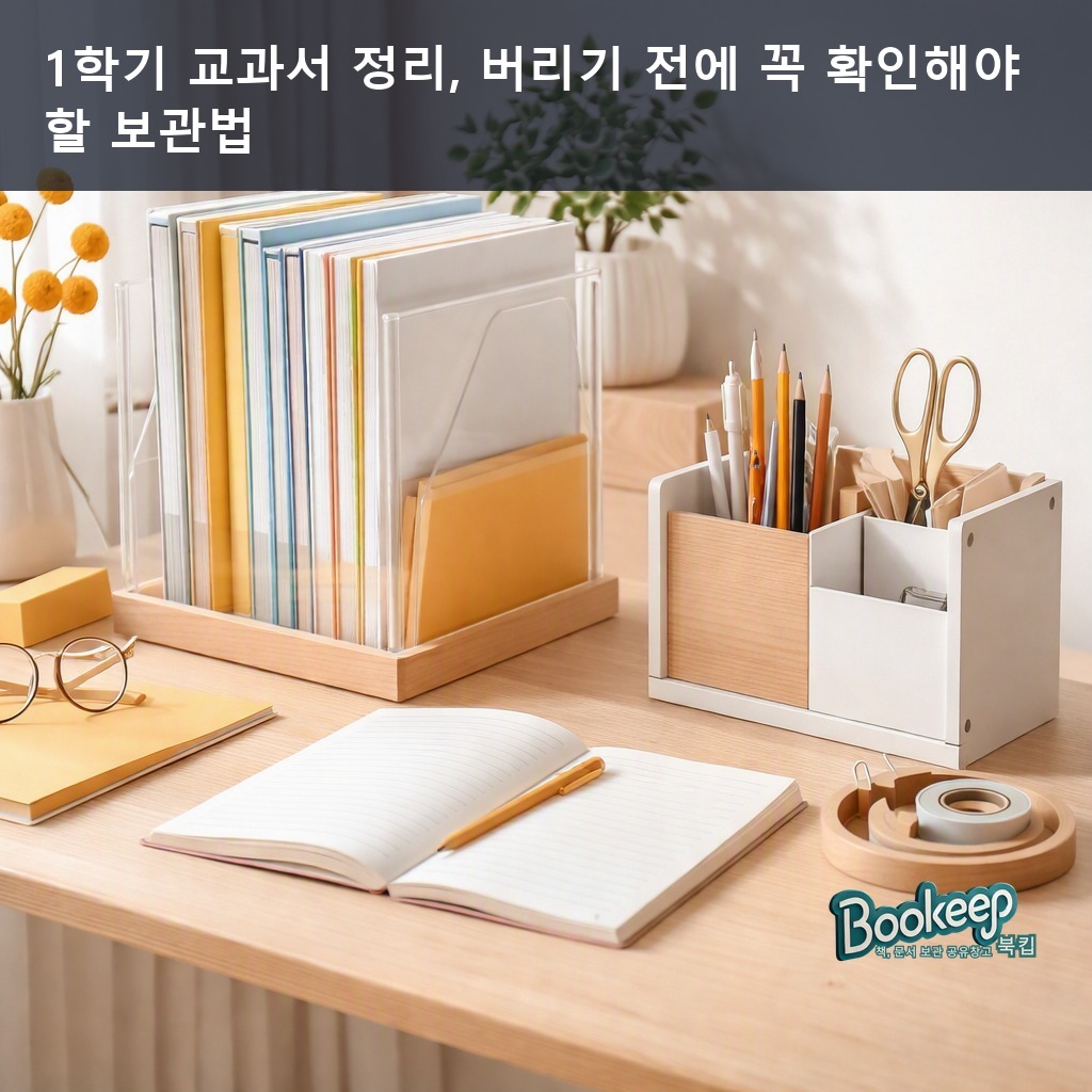 1학기 교과서 정리, 버리기 전에 꼭 확인해야 할 보관법
