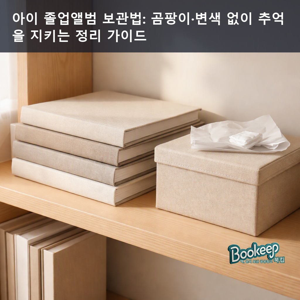 아이 졸업앨범 보관법: 곰팡이·변색 없이 추억을 지키는 정리 가이드