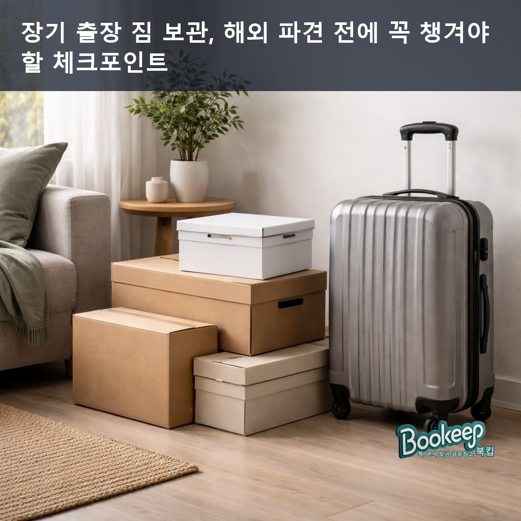 장기 출장 짐 보관, 해외 파견 전에 꼭 챙겨야 할 체크포인트